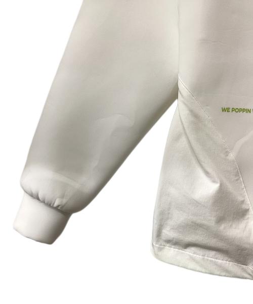 PW CIRCULUS（ピーダブリュサーキュラス）PW CIRCULUS (ピーダブリュサーキュラス) ダンボール デタッチャブルフーディー ホワイト サイズ:1の古着・服飾アイテム