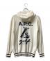 A.P.C. GOLF (アーペーセーゴルフ) ゴルフ ニットパーカー ホワイト サイズ:M：15000円