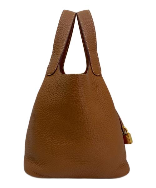HERMES（エルメス）HERMES (エルメス) ピコタンロックPM ブラウン系の古着・服飾アイテム