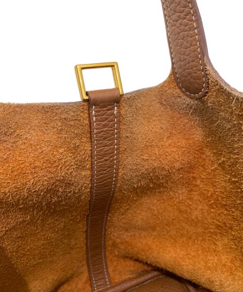 HERMES（エルメス）HERMES (エルメス) ピコタンロックPM ブラウン系の古着・服飾アイテム