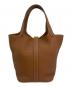 HERMES (エルメス) ピコタンロックPM ブラウン系：400000円