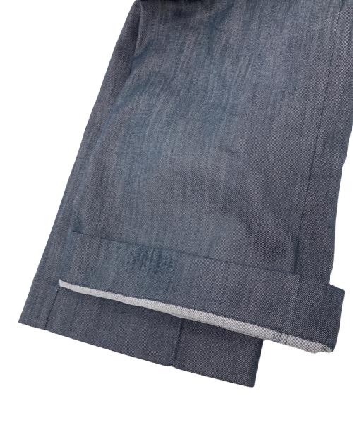 YORI（ヨリ）YORI (ヨリ) マリンデニム風ワイドパンツ インディゴ サイズ:SIZE 34の古着・服飾アイテム