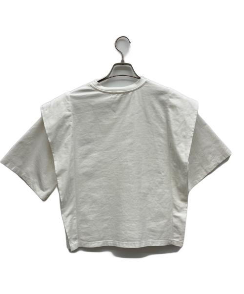 LOHEN（ローヘン）LOHEN (ローヘン) デザインカットソー ホワイト サイズ:freeの古着・服飾アイテム