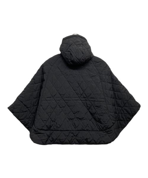 maison de Dolce.（メゾンドドルチェ）maison de Dolce. (メゾンドドルチェ) キルティングポンチョ ブラック サイズ:Fの古着・服飾アイテム