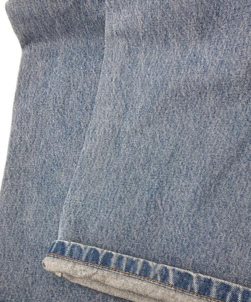 UNMINOU（アンミヌ）UNMINOU (アンミヌ) フロントタックデニム インディゴ サイズ:SIZE Mの古着・服飾アイテム