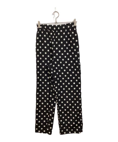 Whim Gazette（ウィムガゼット）Whim Gazette (ウィムガゼット) ドットパンツ ブラック サイズ:SIZE Freeの古着・服飾アイテム