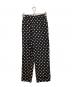 Whim Gazette（ウィムガゼット）の古着「ドットパンツ」｜ブラック