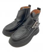 GANNIガニー）の古着「Creepers Monk Strap Boot」｜ブラック