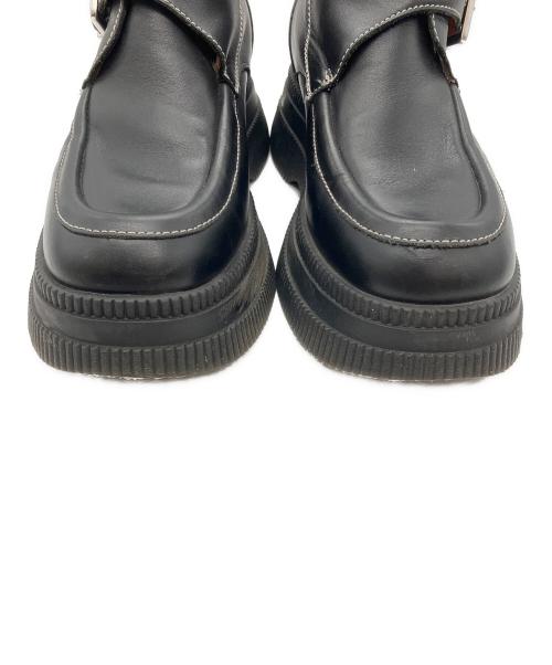 GANNI（ガニー）Ganni (ガニー) Creepers Monk Strap Boot ブラック サイズ:40の古着・服飾アイテム