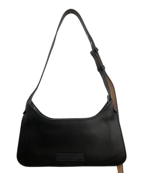 Acne studios（アクネ ストゥディオズ）Acne studios (アクネ ストゥディオス) プラットミニショルダーバッグ ブラックの古着・服飾アイテム