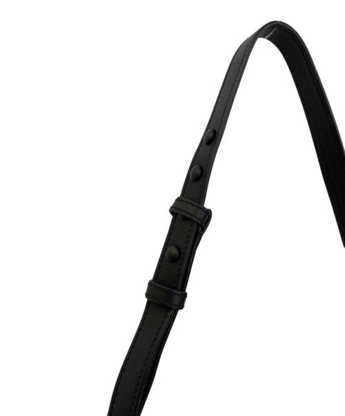 Acne studios（アクネ ストゥディオズ）Acne studios (アクネ ストゥディオス) プラットミニショルダーバッグ ブラックの古着・服飾アイテム