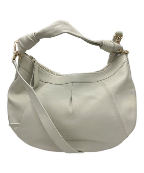 COLE HAAN（コールハーン）COLE HAAN (コールハーン) アポンテ スラウチ ホーボー アイボリーの古着・服飾アイテム