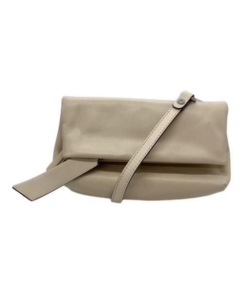 GIANNI CHIARINI（ジャンニ キアリーニ）GIANNI CHIARINI (ジャンニ キアリーニ) チェリーベイビー　ショルダーバッグ ベージュの古着・服飾アイテム