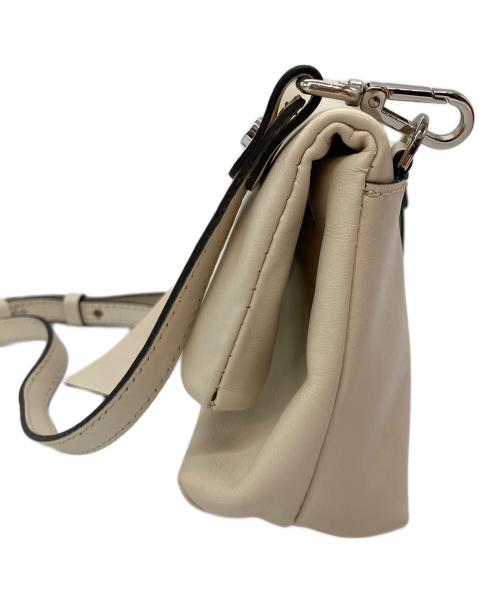 GIANNI CHIARINI（ジャンニ キアリーニ）GIANNI CHIARINI (ジャンニ キアリーニ) チェリーベイビー　ショルダーバッグ ベージュの古着・服飾アイテム