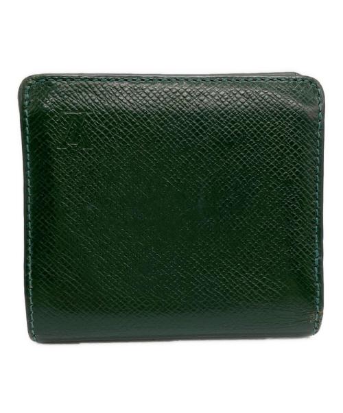 LOUIS VUITTON（ルイ ヴィトン）LOUIS VUITTON (ルイ ヴィトン) 2つ折り財布 グリーンの古着・服飾アイテム