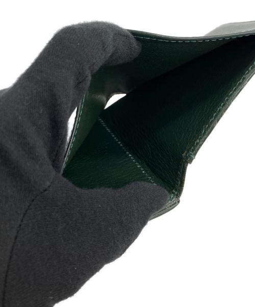 LOUIS VUITTON（ルイ ヴィトン）LOUIS VUITTON (ルイ ヴィトン) 2つ折り財布 グリーンの古着・服飾アイテム