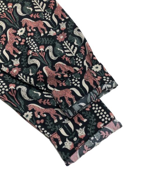 Marble SUD（マーブルシュッド）Marble SUD (マーブルシュッド) gobelin pt スキッパーシャツOP ブラック サイズ:表記なしの古着・服飾アイテム