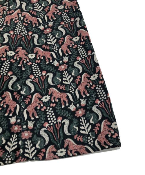 Marble SUD（マーブルシュッド）Marble SUD (マーブルシュッド) gobelin pt スキッパーシャツOP ブラック サイズ:表記なしの古着・服飾アイテム