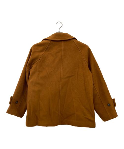 URBAN RESEARCH（アーバンリサーチ）URBAN RESEARCH (アーバンリサーチ) スーパー100メルトンPコート ブラウン サイズ:freeの古着・服飾アイテム