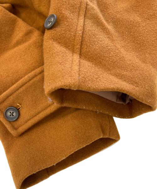 URBAN RESEARCH（アーバンリサーチ）URBAN RESEARCH (アーバンリサーチ) スーパー100メルトンPコート ブラウン サイズ:freeの古着・服飾アイテム