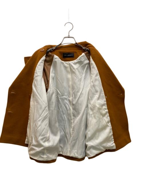 URBAN RESEARCH（アーバンリサーチ）URBAN RESEARCH (アーバンリサーチ) スーパー100メルトンPコート ブラウン サイズ:freeの古着・服飾アイテム