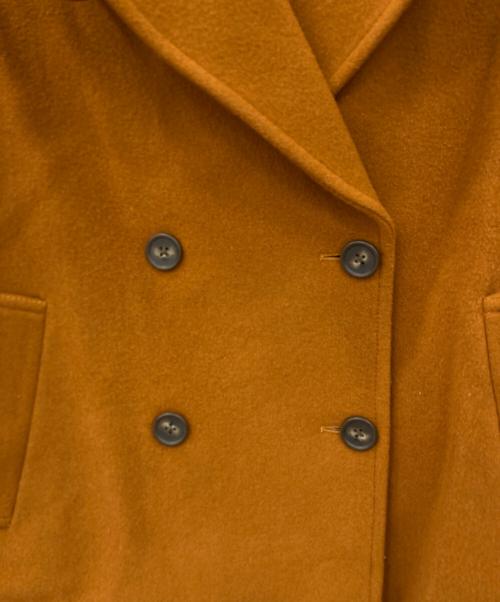 URBAN RESEARCH（アーバンリサーチ）URBAN RESEARCH (アーバンリサーチ) スーパー100メルトンPコート ブラウン サイズ:freeの古着・服飾アイテム