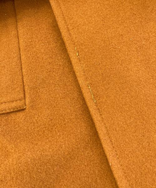 URBAN RESEARCH（アーバンリサーチ）URBAN RESEARCH (アーバンリサーチ) スーパー100メルトンPコート ブラウン サイズ:freeの古着・服飾アイテム