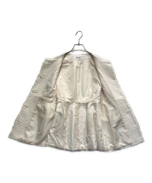 ARPEGE STORY（アルページュストーリー）ARPEGE STORY (アルページュストーリー) ツイードベスト ホワイト サイズ:2の古着・服飾アイテム