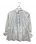 CADUNE（カデュネ）の古着「ボウ付きシャツチュニック」｜ホワイト