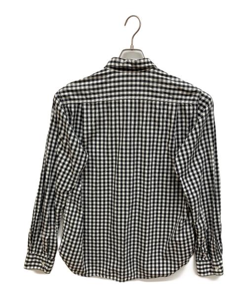 COMME des GARCONS HOMME（コムデギャルソン オム）COMME des GARCONS HOMME (コムデギャルソン オム) ギンガムチェックシャツ ブラック×ホワイト サイズ:Lの古着・服飾アイテム
