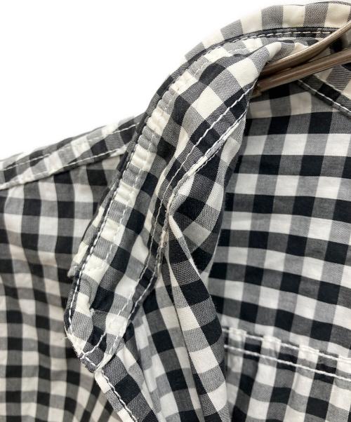 COMME des GARCONS HOMME（コムデギャルソン オム）COMME des GARCONS HOMME (コムデギャルソン オム) ギンガムチェックシャツ ブラック×ホワイト サイズ:Lの古着・服飾アイテム