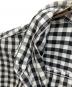 中古・古着 COMME des GARCONS HOMME (コムデギャルソン オム) ギンガムチェックシャツ ブラック×ホワイト サイズ:L：9000円