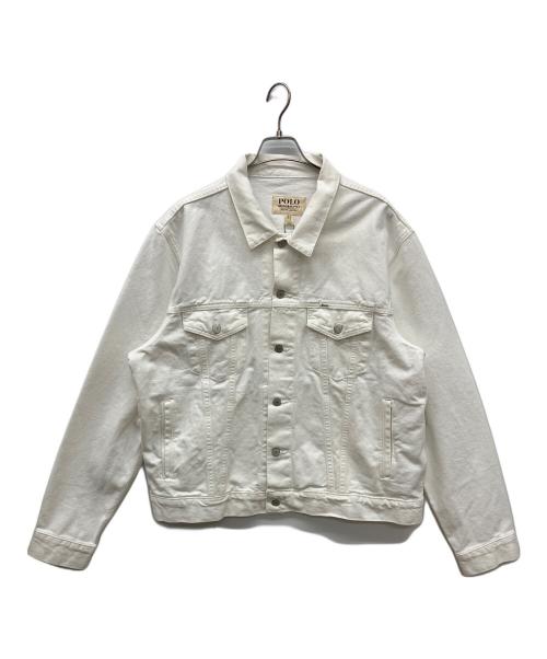 Denim & Supply Ralph Lauren（デニム＆サプライ ラルフローレン）DENIM & SUPPLY RALPH LAUREN (デニム＆サプライ ラルフローレン) デニムジャケット ホワイト サイズ:XXLの古着・服飾アイテム