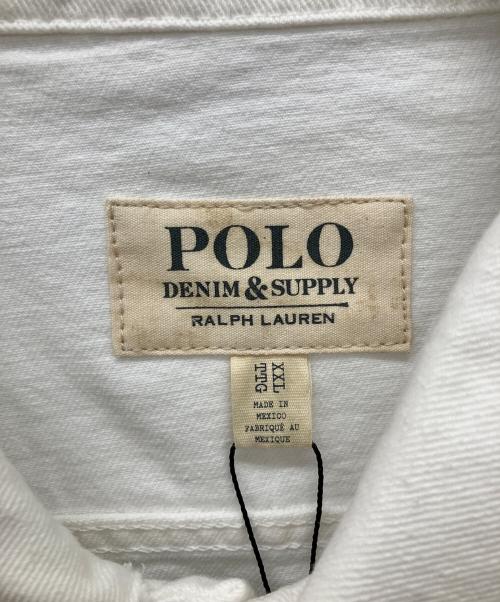 Denim & Supply Ralph Lauren（デニム＆サプライ ラルフローレン）DENIM & SUPPLY RALPH LAUREN (デニム＆サプライ ラルフローレン) デニムジャケット ホワイト サイズ:XXLの古着・服飾アイテム