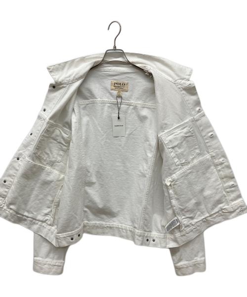 Denim & Supply Ralph Lauren（デニム＆サプライ ラルフローレン）DENIM & SUPPLY RALPH LAUREN (デニム＆サプライ ラルフローレン) デニムジャケット ホワイト サイズ:XXLの古着・服飾アイテム