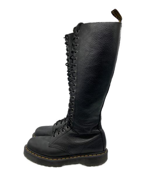 Dr.Martens（ドクターマーチン）Dr.Martens (ドクターマーチン) 1B60 BEX 20ホールブーツ ブラック サイズ:8の古着・服飾アイテム