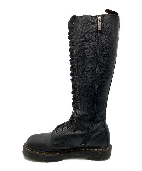 Dr.Martens（ドクターマーチン）Dr.Martens (ドクターマーチン) 1B60 BEX 20ホールブーツ ブラック サイズ:8の古着・服飾アイテム