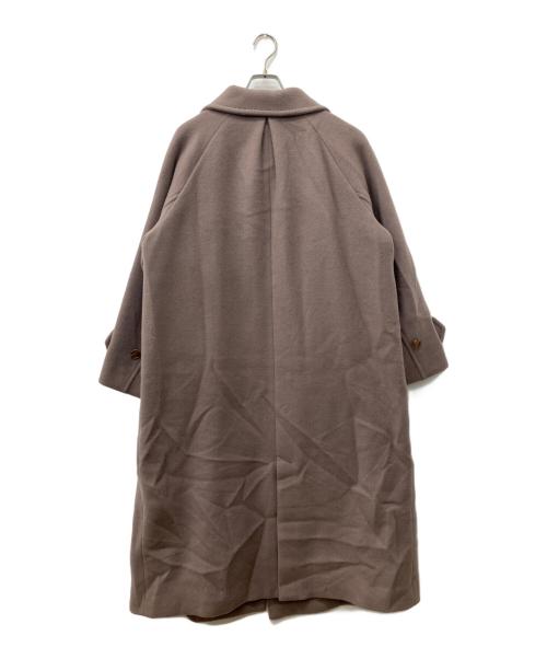 FRAY ID（フレイ アイディー）FRAY ID (フレイ アイディー) タックバルマカンコート ブラウン 未使用品の古着・服飾アイテム