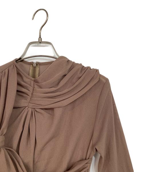ROKH（ロク）ROKH (ロク) ノットディテール トップ ベージュ サイズ:SIZE Sの古着・服飾アイテム