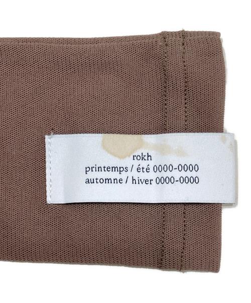 ROKH（ロク）ROKH (ロク) ノットディテール トップ ベージュ サイズ:SIZE Sの古着・服飾アイテム