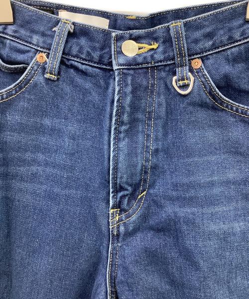 LEE（リー）LEE (リー) MIESROHE (ミースロエ) LEE　MIESROHE　コラボスリットデニムPT インディゴの古着・服飾アイテム