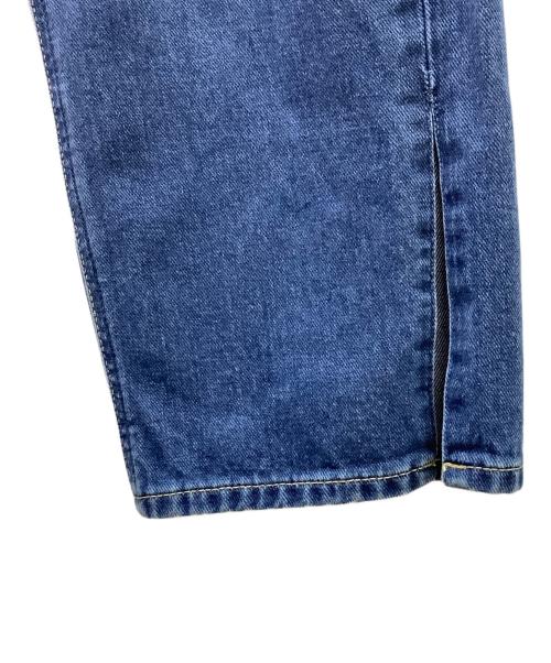 LEE（リー）LEE (リー) MIESROHE (ミースロエ) LEE　MIESROHE　コラボスリットデニムPT インディゴの古着・服飾アイテム