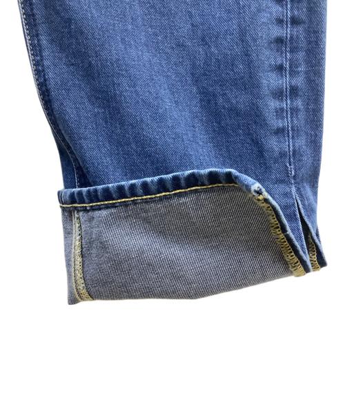 LEE（リー）LEE (リー) MIESROHE (ミースロエ) LEE　MIESROHE　コラボスリットデニムPT インディゴの古着・服飾アイテム