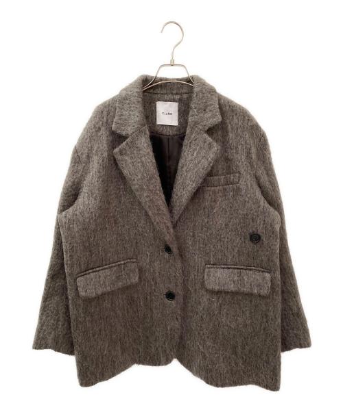 CLANE（クラネ）CLANE (クラネ) MIX SHAGGY OVER TAILORED JACKET ブラウン サイズ:1の古着・服飾アイテム