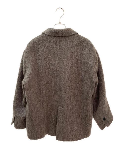 CLANE（クラネ）CLANE (クラネ) MIX SHAGGY OVER TAILORED JACKET ブラウン サイズ:1の古着・服飾アイテム