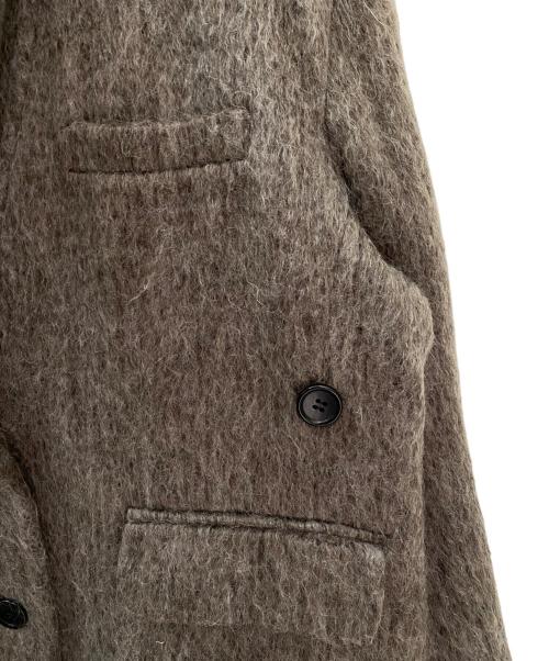 CLANE（クラネ）CLANE (クラネ) MIX SHAGGY OVER TAILORED JACKET ブラウン サイズ:1の古着・服飾アイテム