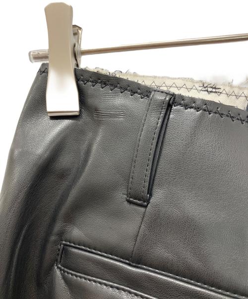 ETRE TOKYO（エトレトウキョウ）ETRE TOKYO (エトレトウキョウ) フェイクレザーIラインスカート ブラック サイズ:Sの古着・服飾アイテム