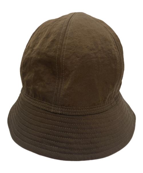 SOLOV（ソルヴ）SOLOV (ソルヴ) 2WAY RIBBON BUCKET HAT　2ウェイリボンバケットハット ブラウン サイズ:58cmの古着・服飾アイテム