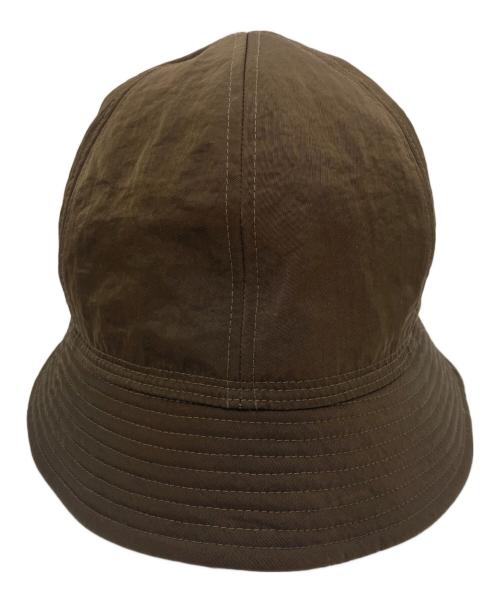 SOLOV（ソルヴ）SOLOV (ソルヴ) 2WAY RIBBON BUCKET HAT　2ウェイリボンバケットハット ブラウン サイズ:58cmの古着・服飾アイテム