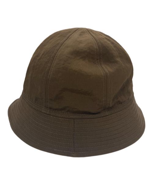 SOLOV（ソルヴ）SOLOV (ソルヴ) 2WAY RIBBON BUCKET HAT　2ウェイリボンバケットハット ブラウン サイズ:58cmの古着・服飾アイテム